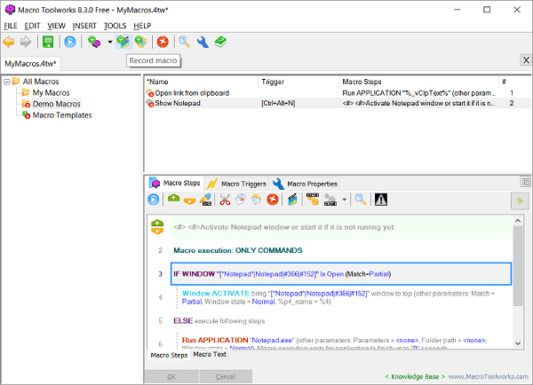 autohotkey macro recorder