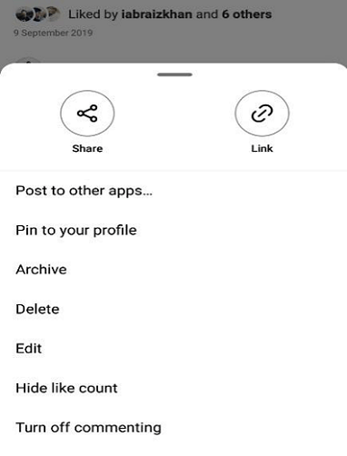 make instagram likes private
