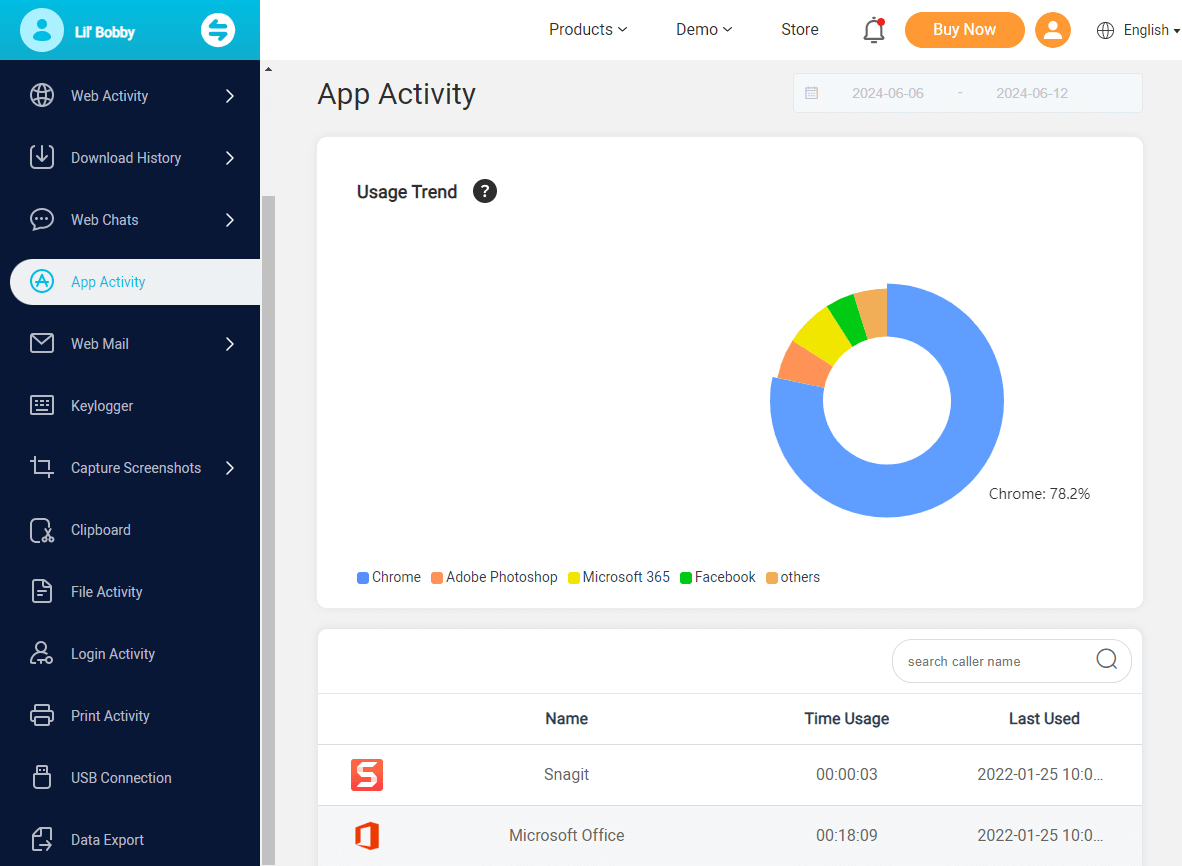 monivisor app activity monitoring