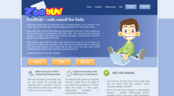 KidsEmail: A Safe and Fun Way for Kids to Email