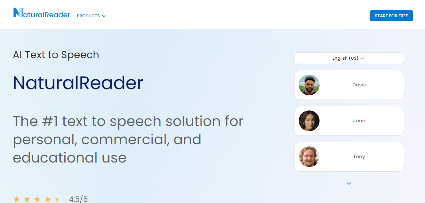 NaturalReader Text to Speech software