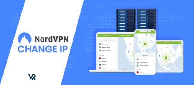 nord vpn change location