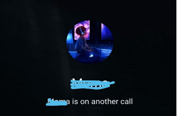on a whatsapp video call