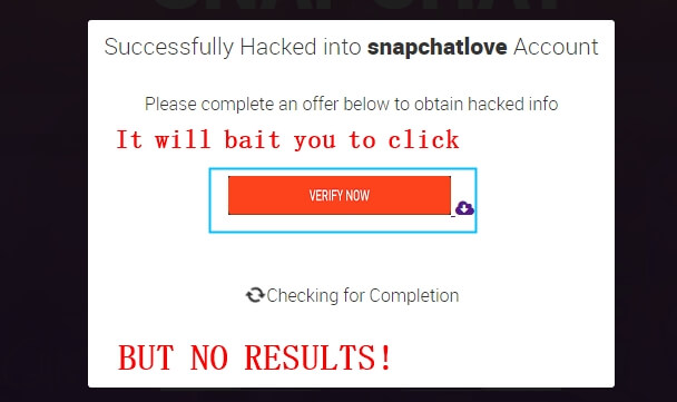 snapchat hacker no verification