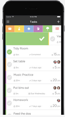 family chore app ios mac for teenager