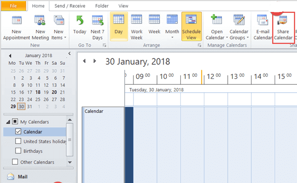 2 Ways to View Someone Else's Calendar in Outlook