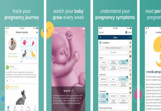 ovia pregnancy app