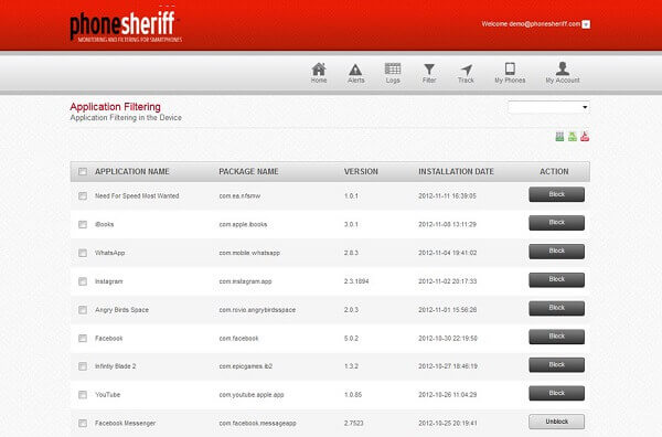 phonesheriff app