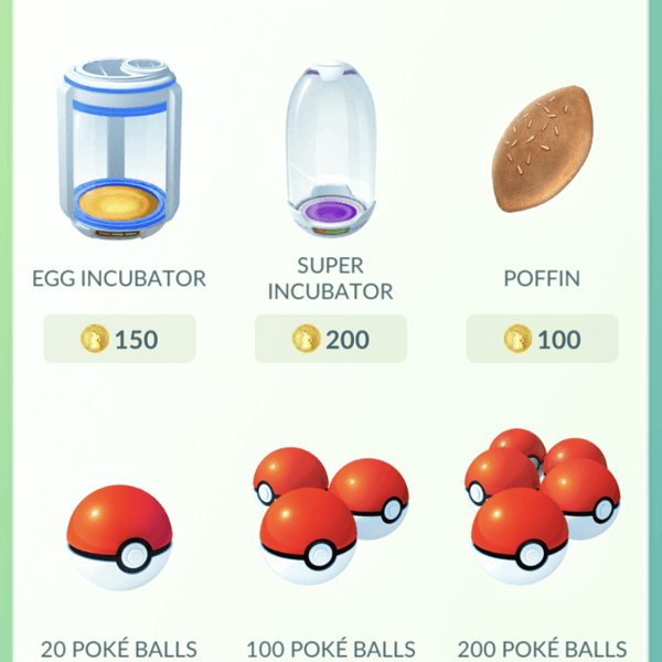 Purchase More Incubators using Pokécoins