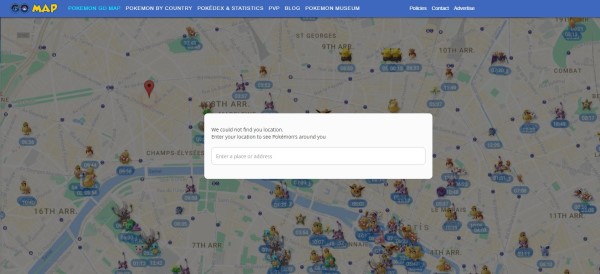 Pokemon GO Map Radar - Find live realtime pokemons by Pokemon GO Map