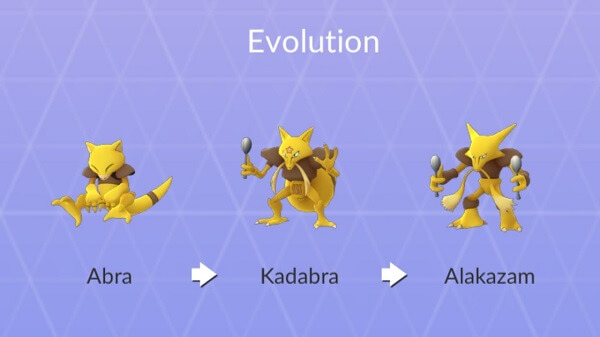 Shiny Alakazam ( Abra Evolution ) Pokemon Trade Go