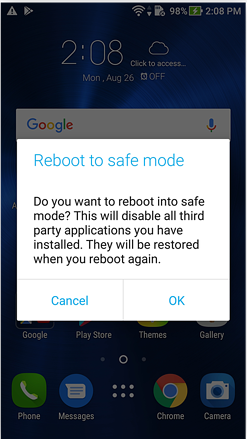 safe mode