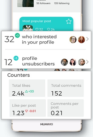 Social Tracker App