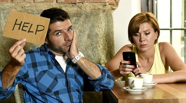 spouse phone addiction