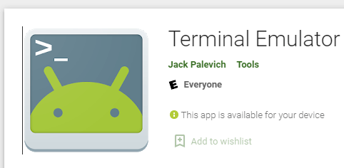 terminal emulator app