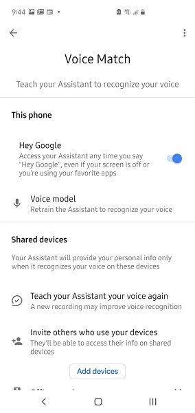 the way of disabling google assistant