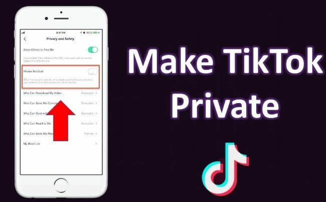 tiktok private acount