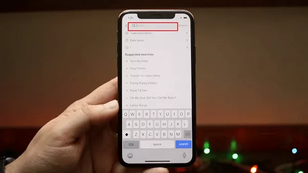 How to see someone's TikTok search history
