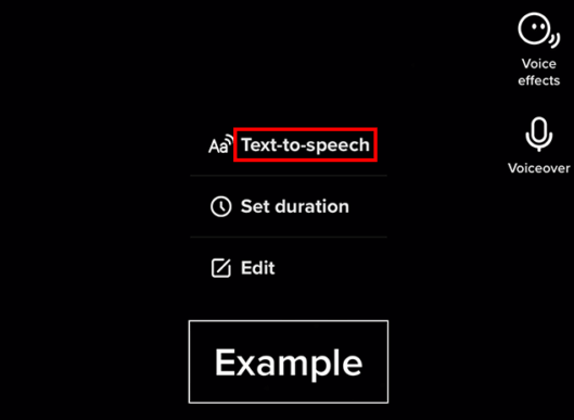 change spongebob text to speech on tiktok  