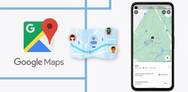 track someone on google map