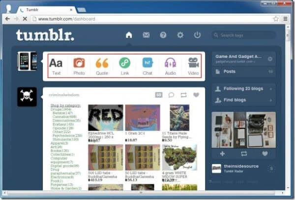 Installing User.com on Tumblr website