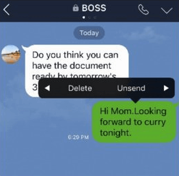 unsend line messages on phones 1