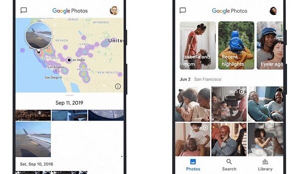 use google photos to track iphone