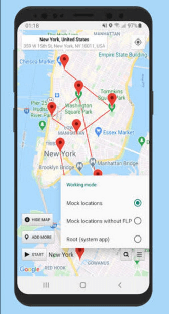 use sim change tiktok location