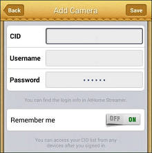 username password