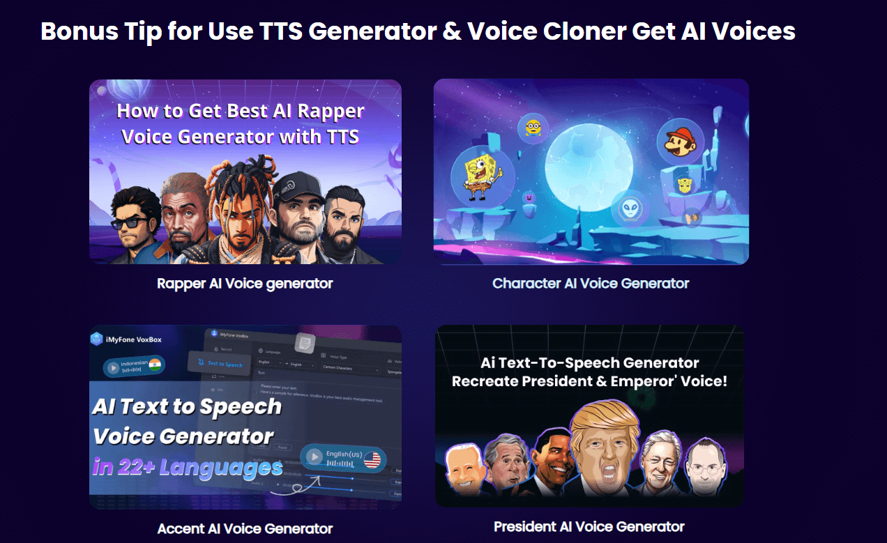 Expressive runtime TTS AI voice generator