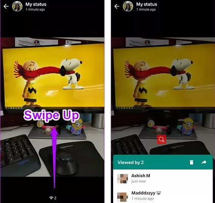 view who viewed whatsapp status