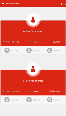 xnspy android