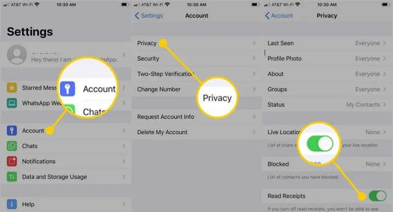 How to Turn off WhatsApp Read Receipts on iOS Device