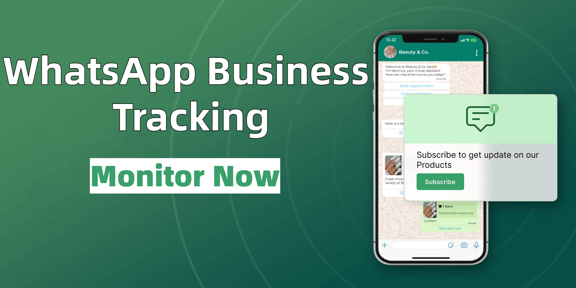 WhatsApp Business tracking