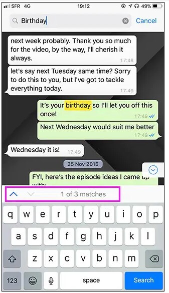 Find out Someone's Birthday with WhatsApp Chatting History