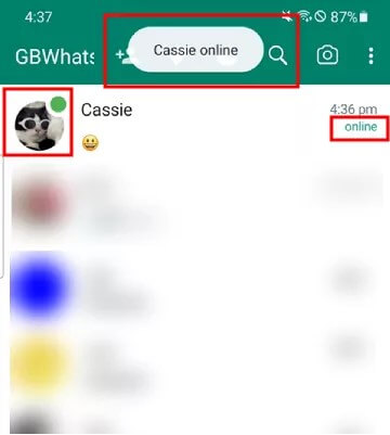 alerta de conexion whatsapp