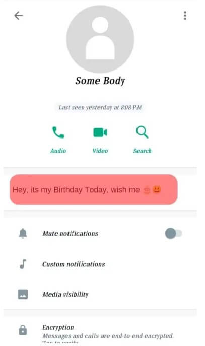 Know someone's birthday