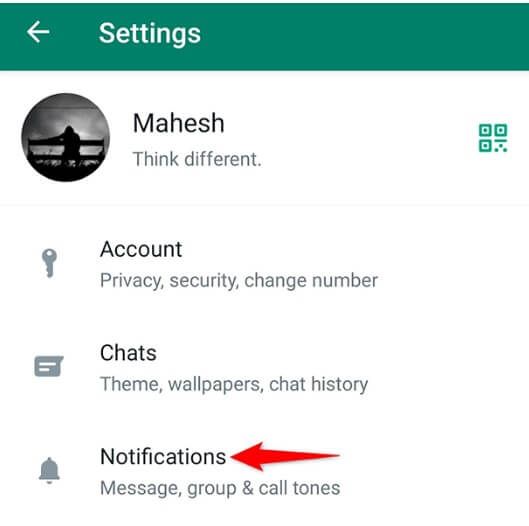 how to get notification when someone is online on WhatsApp