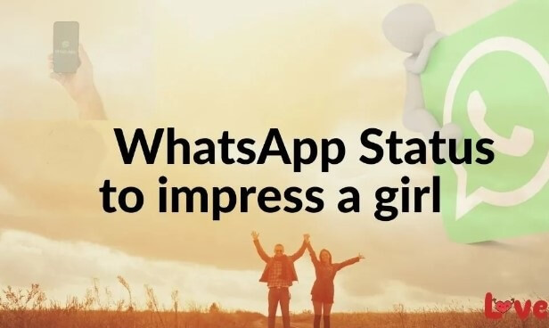 whatsapp status about lines impress girls