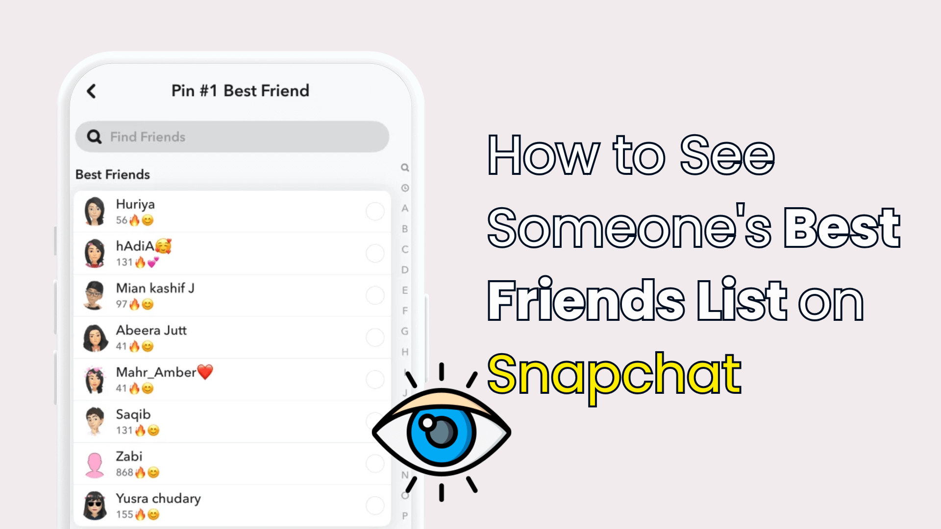 how to see someone’s best friends list on snapchat