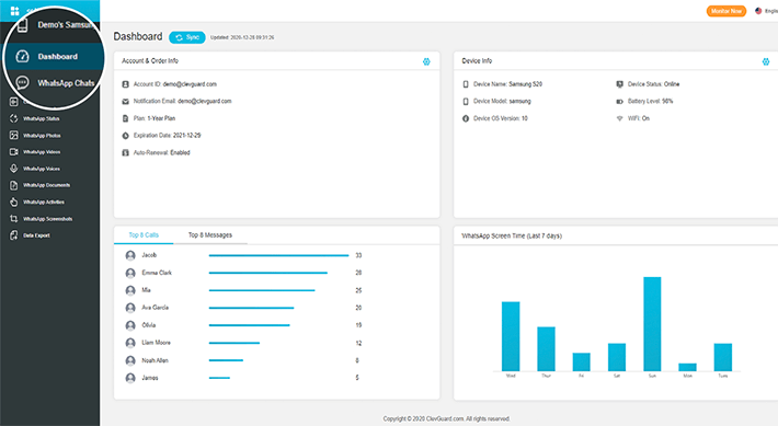 KidsGuard-dashboard