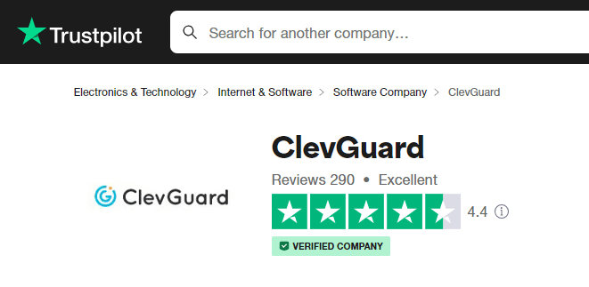 clevguard trustpilot review