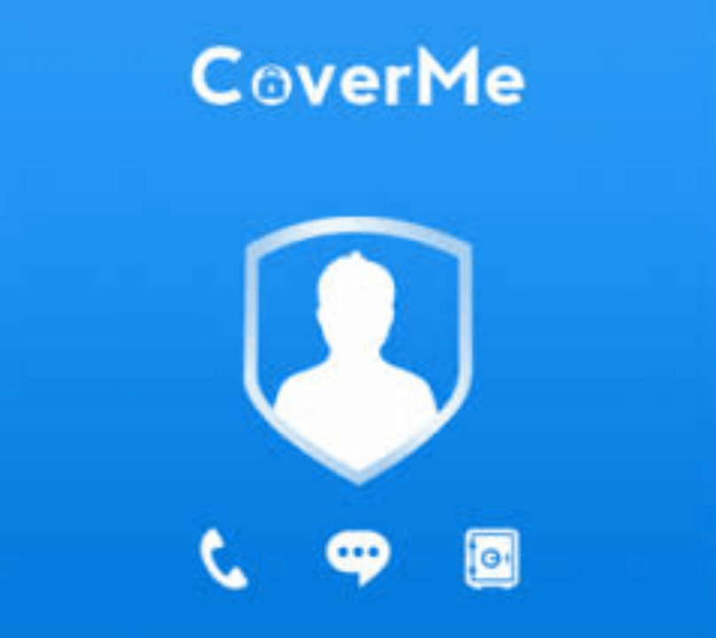 Coverme hidden app for private messaging