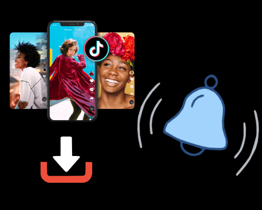 does tiktok notify when you save a video