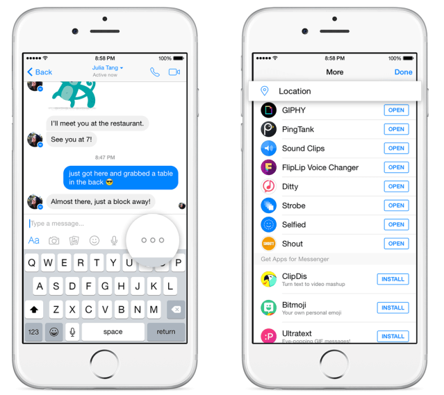 how to track someone through facebook messenger