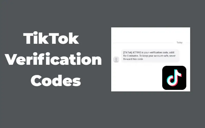 TikTok Verification Codes img