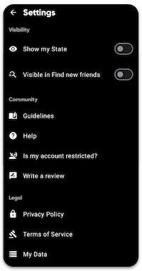 How to adjust privacy settings in wizz