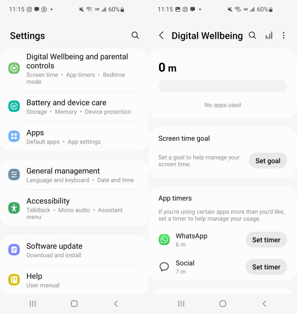 How to check screen time on android with digital wellbeing