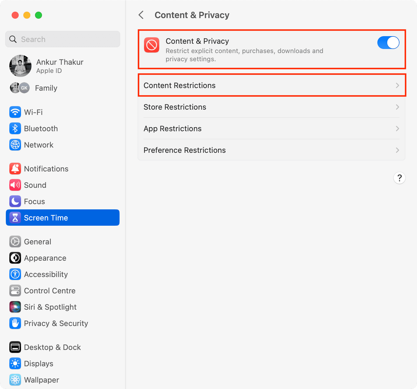 how to disable incognito mode on mac