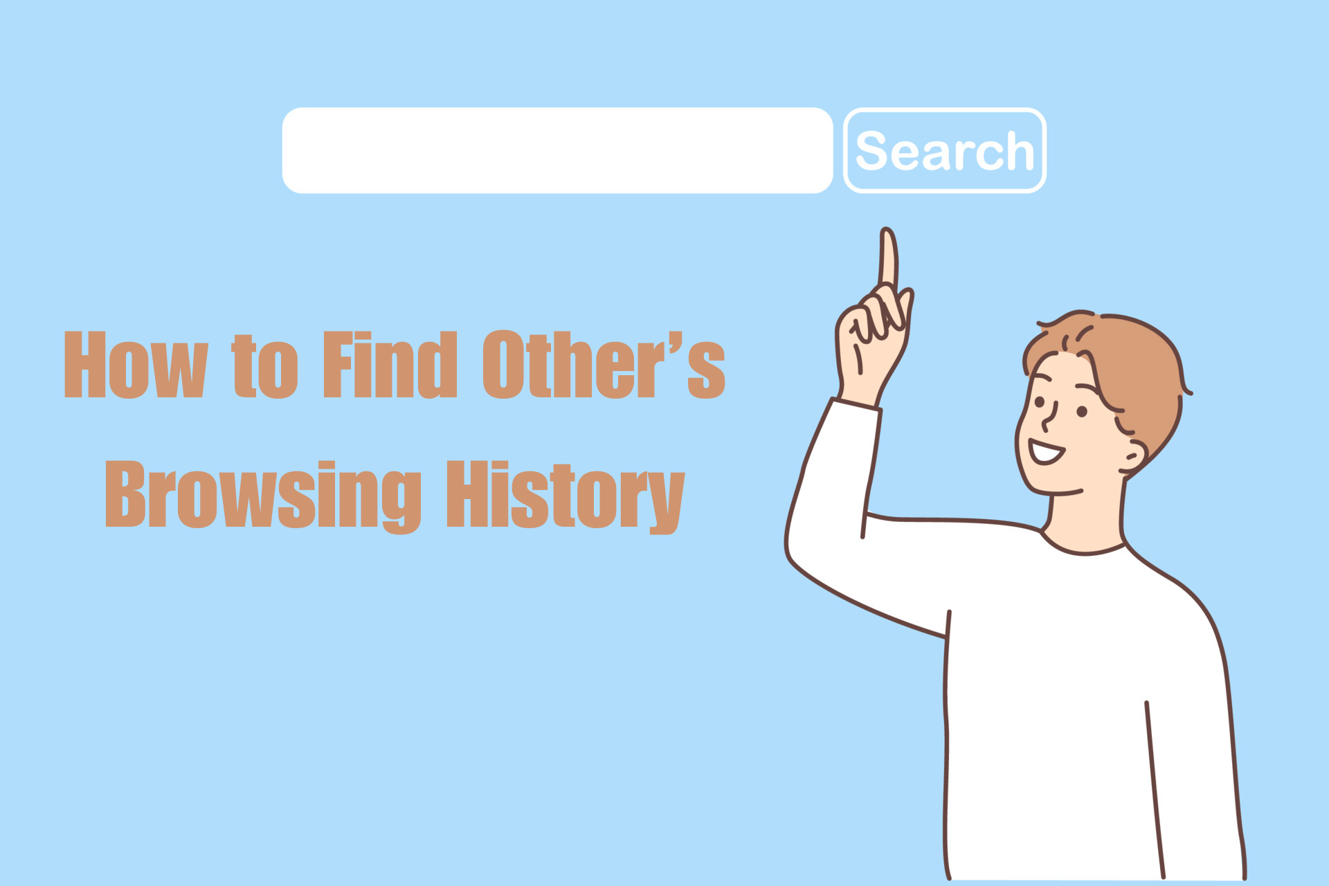 Find someones's search history